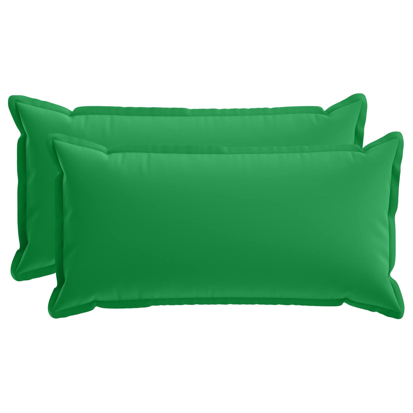 Pudebetræk 2 stk. HOUTEN Grøn 40 x 80 cm Polyester