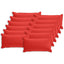 Pudebetræk 12 stk. HOUTEN Rød 40 x 80 cm Polyester