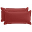 Pudebetræk 2 stk. HOUTEN Vinrød 40 x 80 cm Polyester