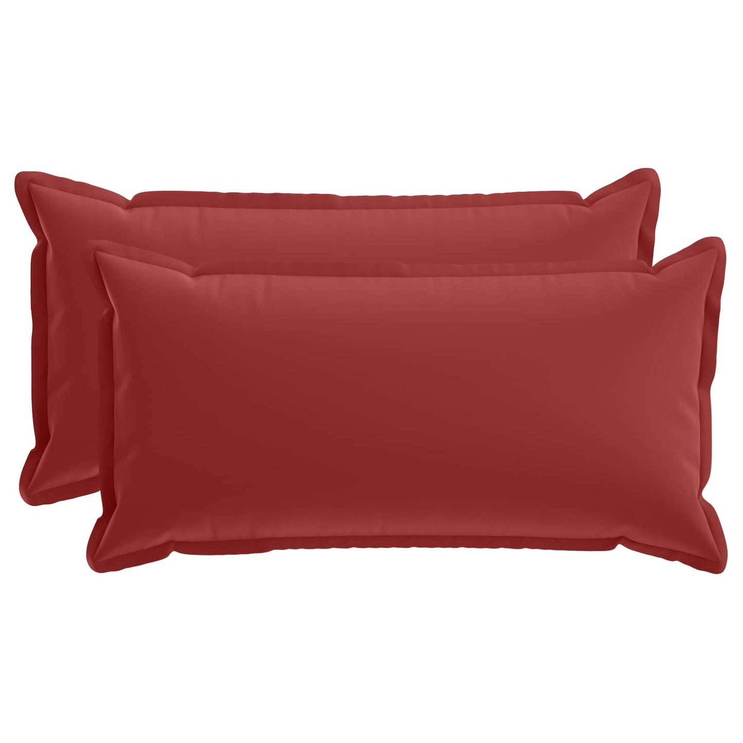 Pudebetræk 2 stk. HOUTEN Vinrød 40 x 80 cm Polyester