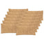 Pudebetræk 12 stk. HOUTEN Gråbrun 40 x 80 cm Faux Kanin Pels