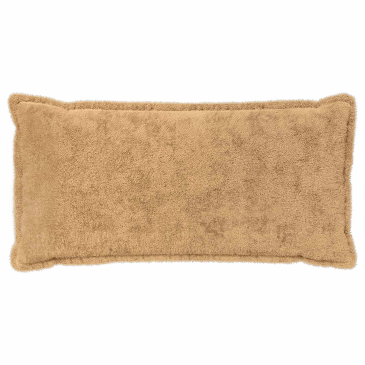 Pudebetræk 12 stk. HOUTEN Gråbrun 40 x 80 cm Faux Kanin Pels