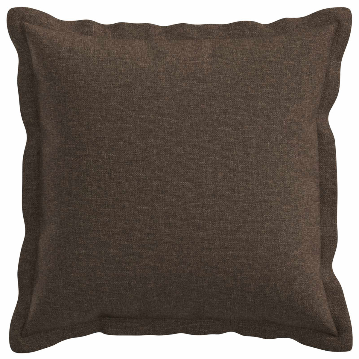 Pudebetræk 6 pcs HOUTEN Gråbrun 45 x 45 cm Faux Linned