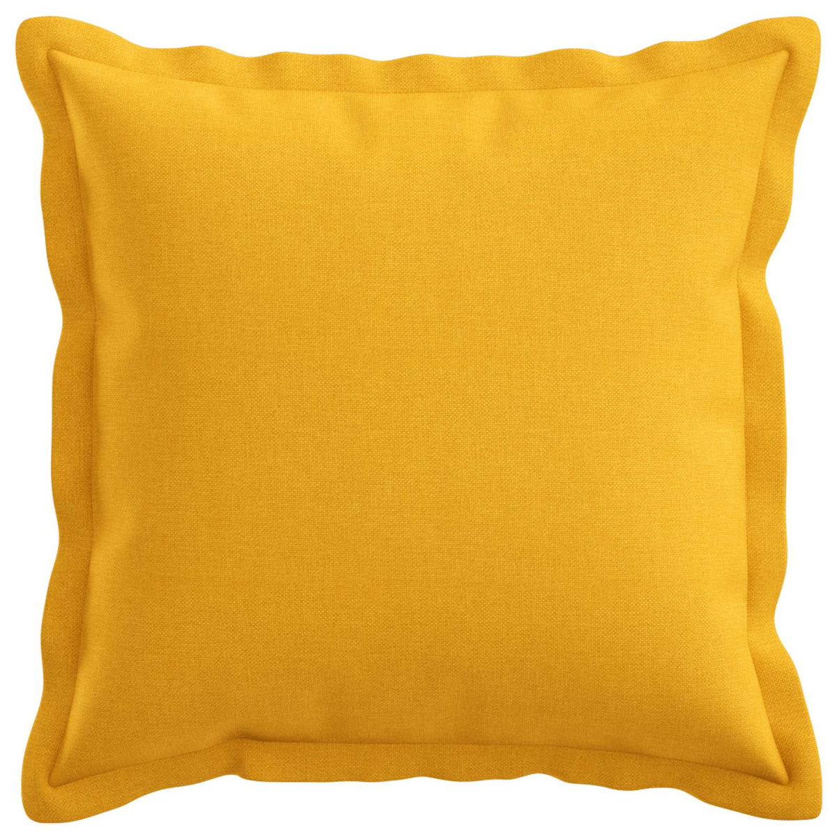 Pudebetræk 6 pcs HOUTEN Lys Gul 45 x 45 cm Faux Linned
