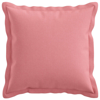 Pudebetræk 6 pcs HOUTEN Lyserød 45 x 45 cm Faux Linned
