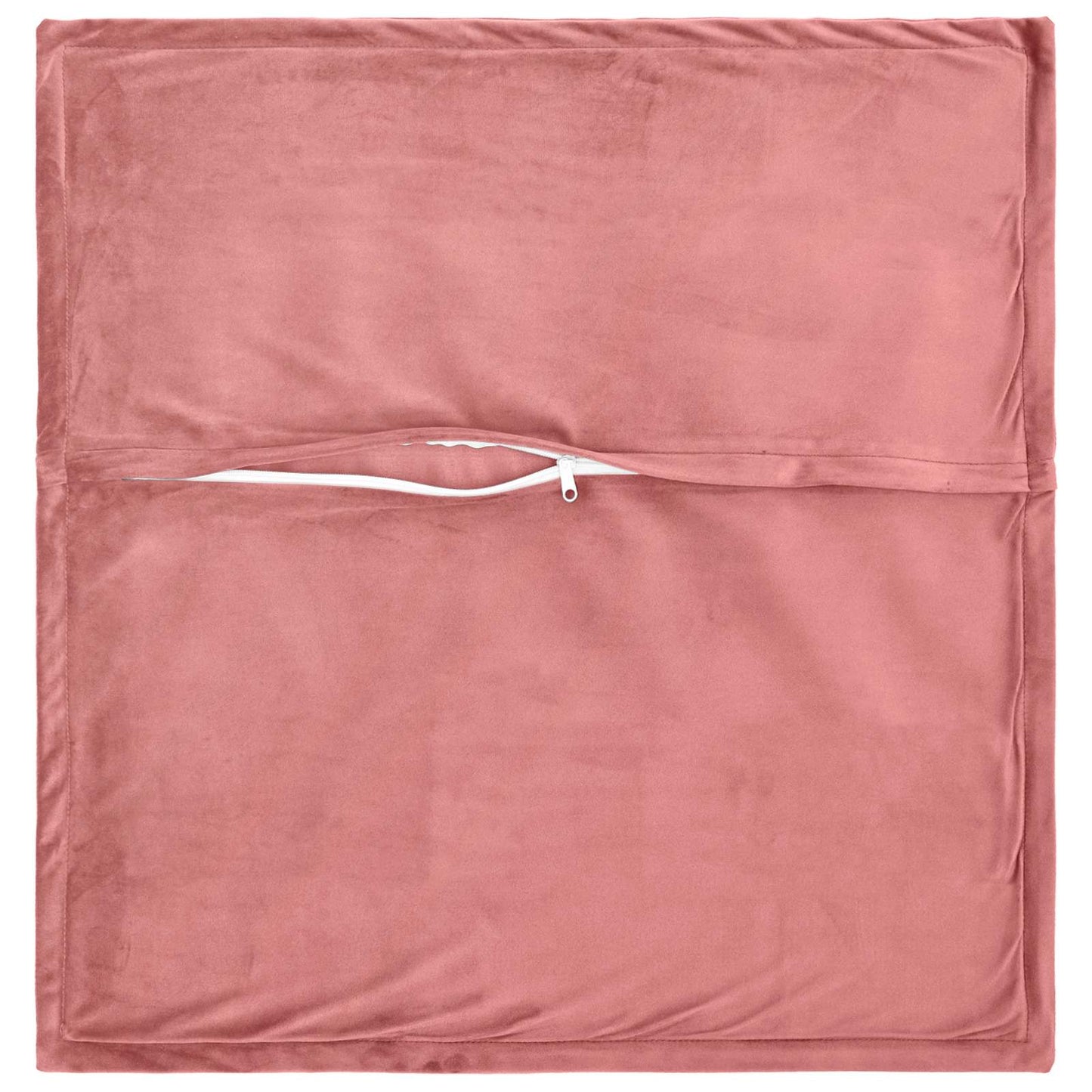 Pudebetræk 2 pcs HOUTEN Lyserød 45 x 45 cm Fløjl
