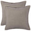 Pudebetræk 2 pcs HOUTEN Lysegrå 45 x 45 cm Bouclé