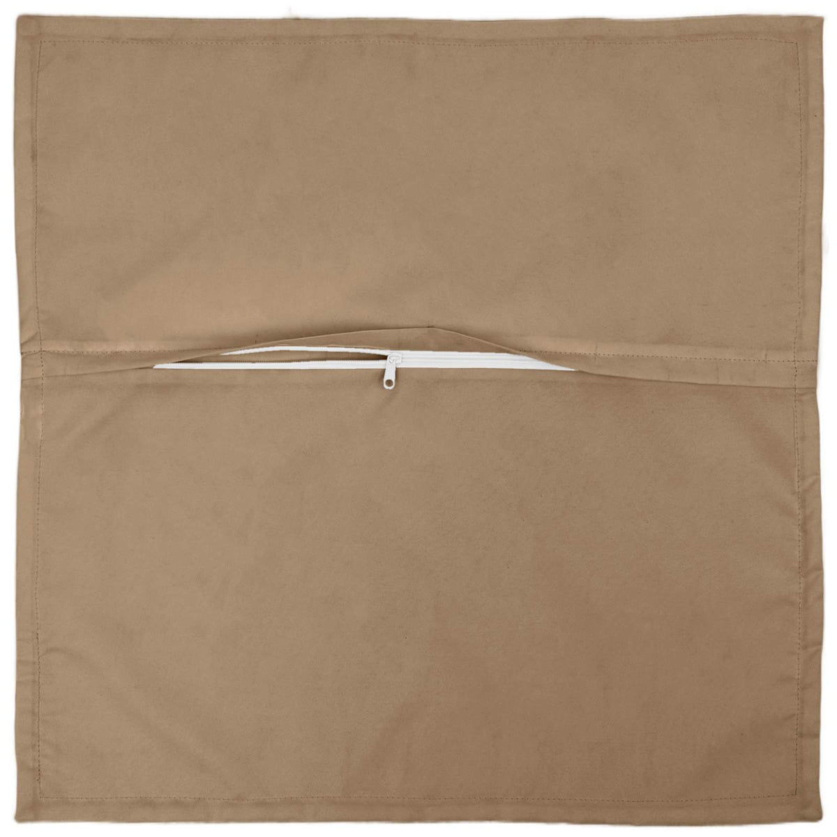 Pudebetræk 12 stk. HOUTEN Gråbrun 45 x 45 cm Polyester
