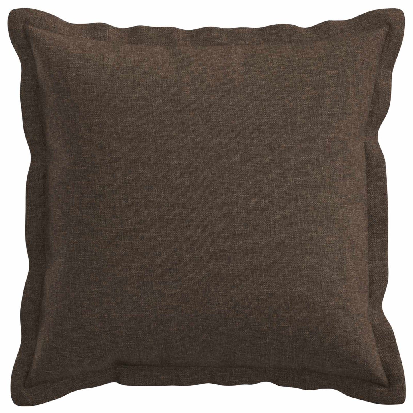 Pudebetræk 6 pcs HOUTEN Gråbrun 50 x 50 cm Faux Linned