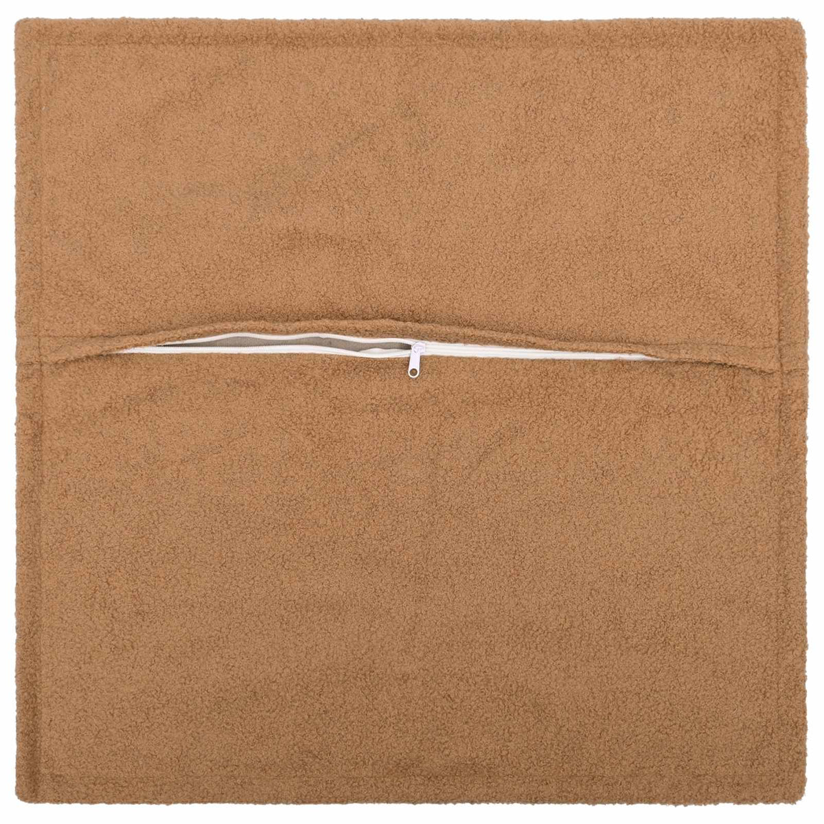 Pudebetræk 12 pcs HOUTEN Beige 50 x 50 cm Bouclé