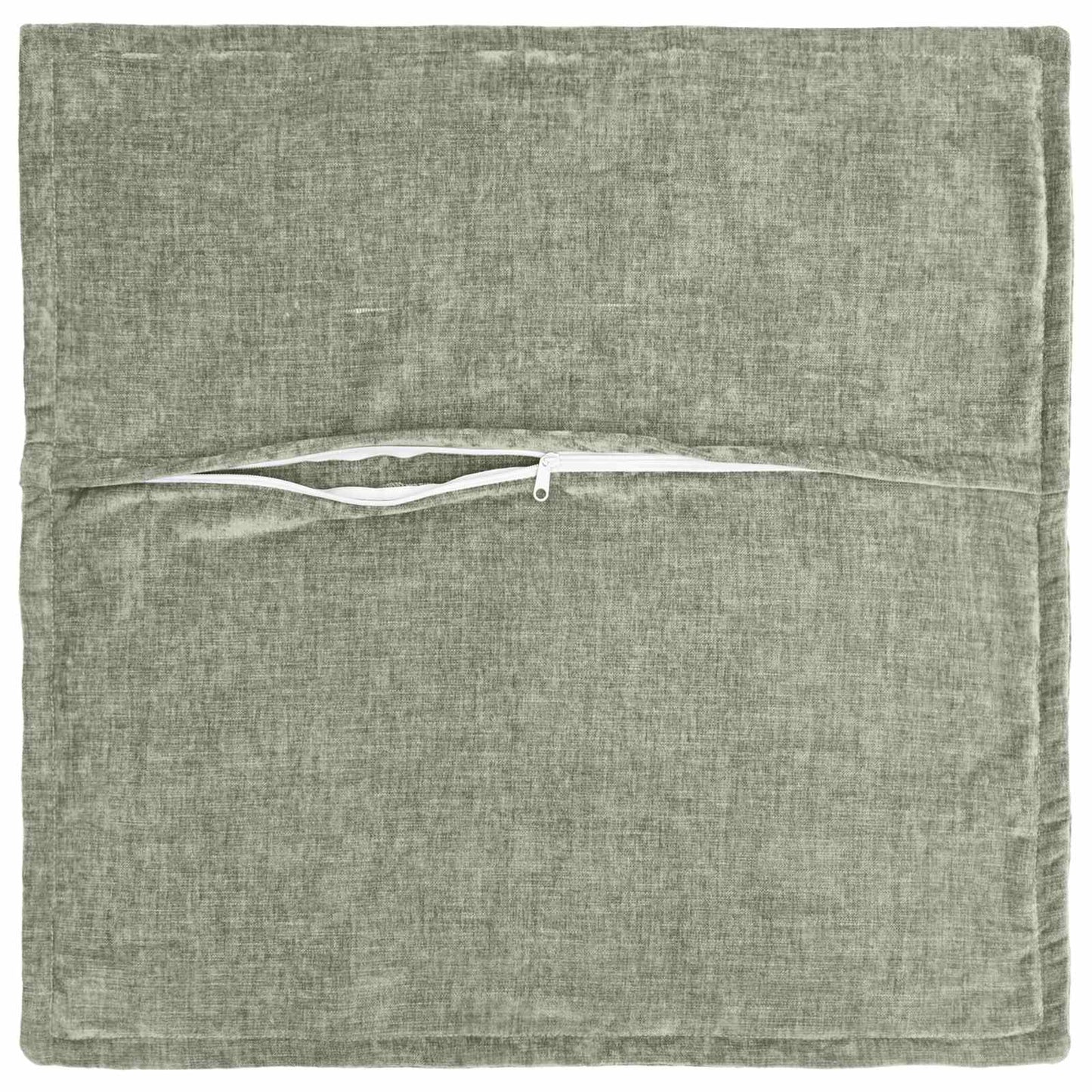 Pudebetræk 6 stk. HOUTEN Grøn 50 x 50 cm Chenille Stof