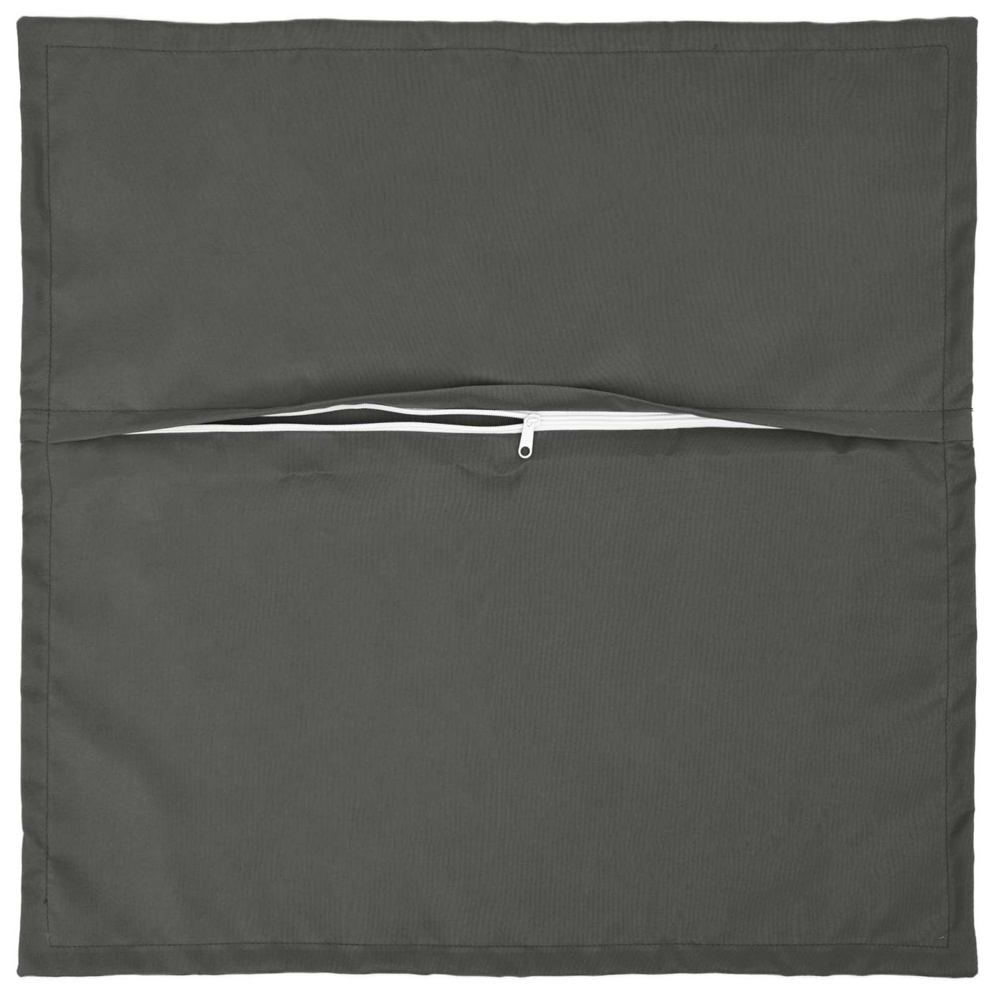 Pudebetræk 12 stk. HOUTEN Antracit 50 x 50 cm Polyester
