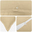 Pudebetræk 12 stk. HOUTEN Beige 50 x 50 cm Polyester