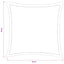 Pudebetræk 12 pcs HOUTEN Sort 50 x 50 cm Flannel