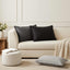 Pudebetræk 6 stk. HOUTEN Antracit 50 x 70 cm Polyester