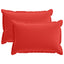 Pudebetræk 2 stk. HOUTEN Rød 50 x 70 cm Polyester