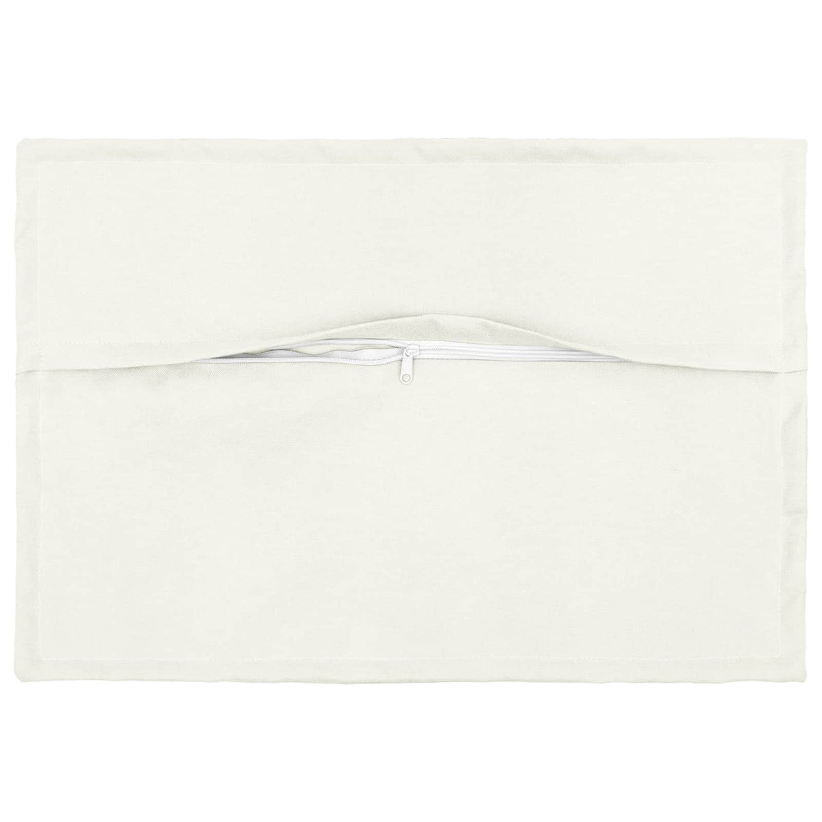 Pudebetræk 6 pcs HOUTEN Hvid 50 x 75 cm Faux Linned