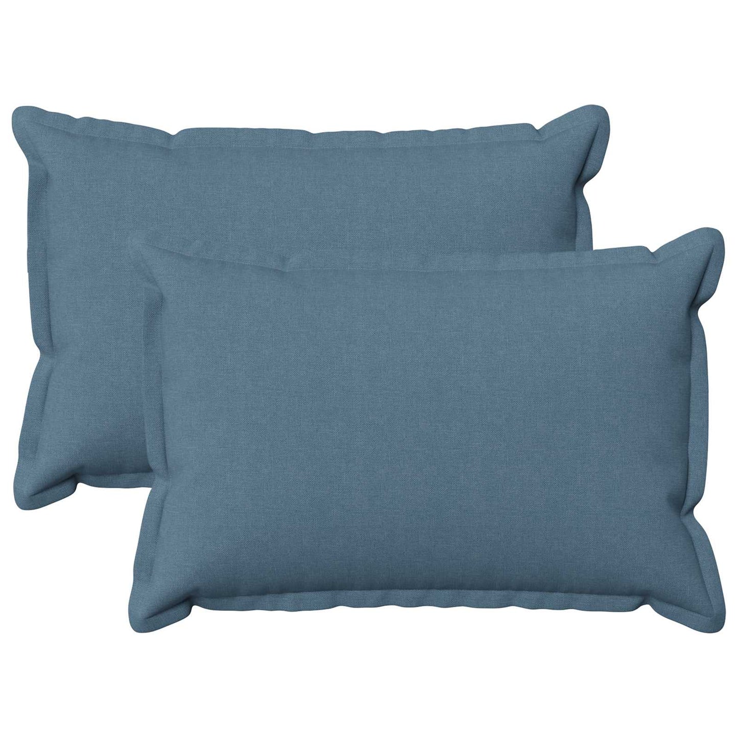Pudebetræk 2 pcs HOUTEN Jeans blå 50 x 75 cm Faux Linned