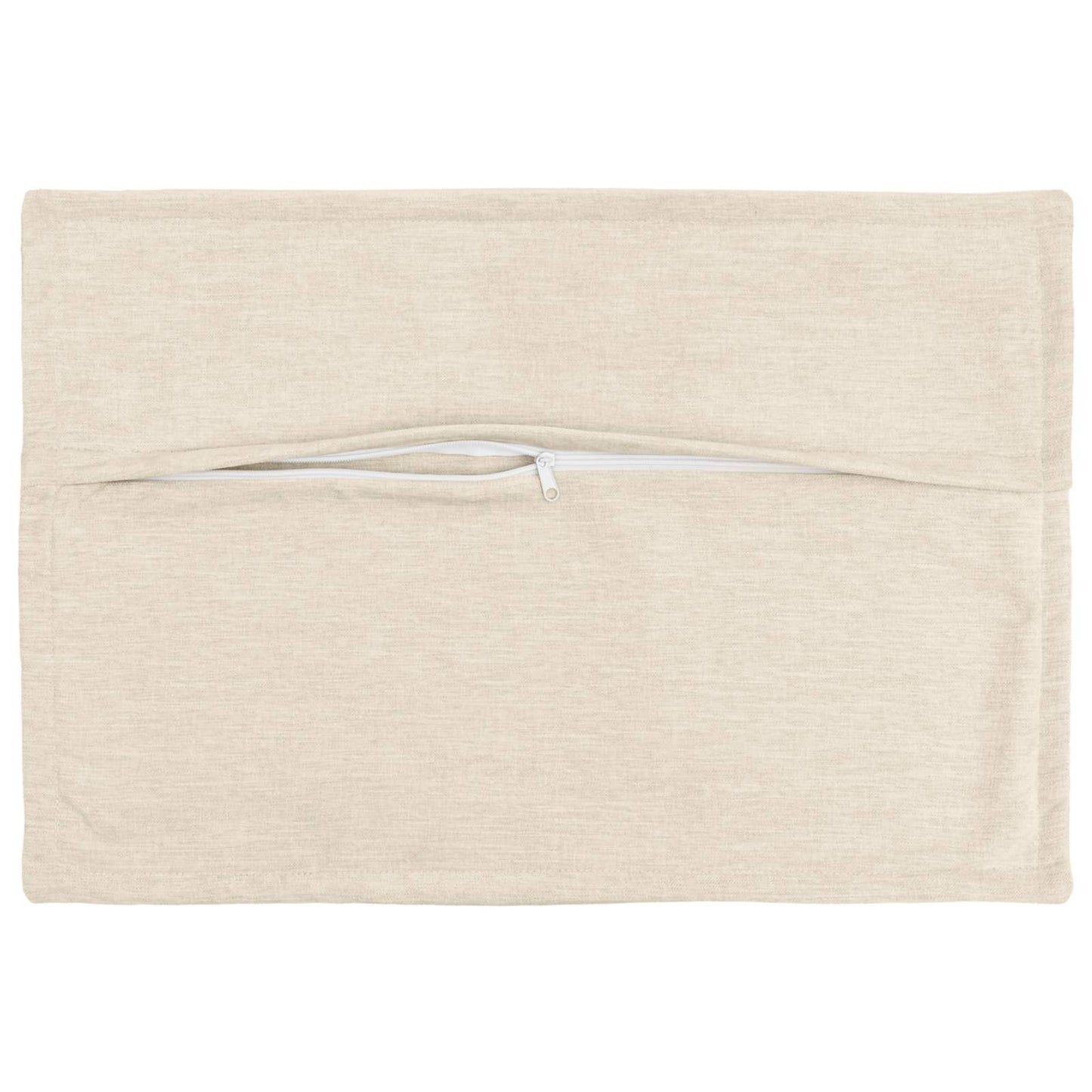 Pudebetræk 2 stk. HOUTEN Cremefarvet 50 x 75 cm Chenille Stof