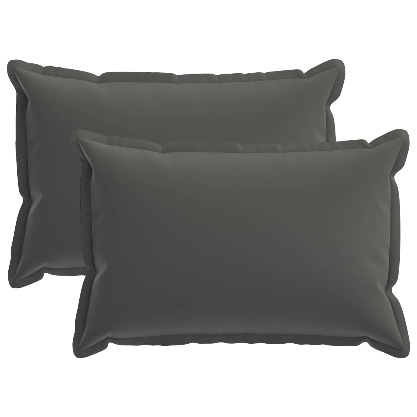 Pudebetræk 2 stk. HOUTEN Antracit 50 x 75 cm Polyester