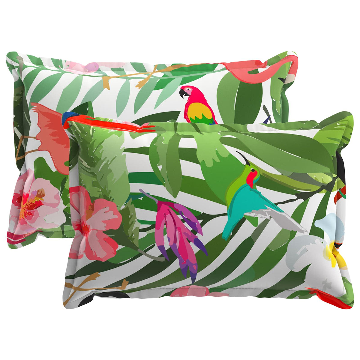 Pudebetræk 2 stk. HOUTEN Flerfarvet 50 x 75 cm Polyester