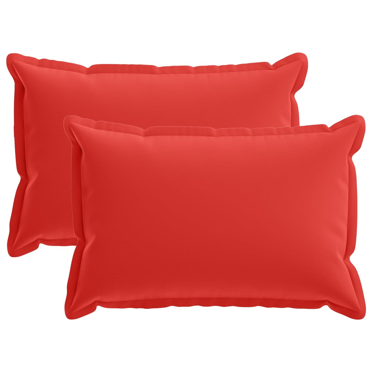 Pudebetræk 2 stk. HOUTEN Rød 50 x 75 cm Polyester