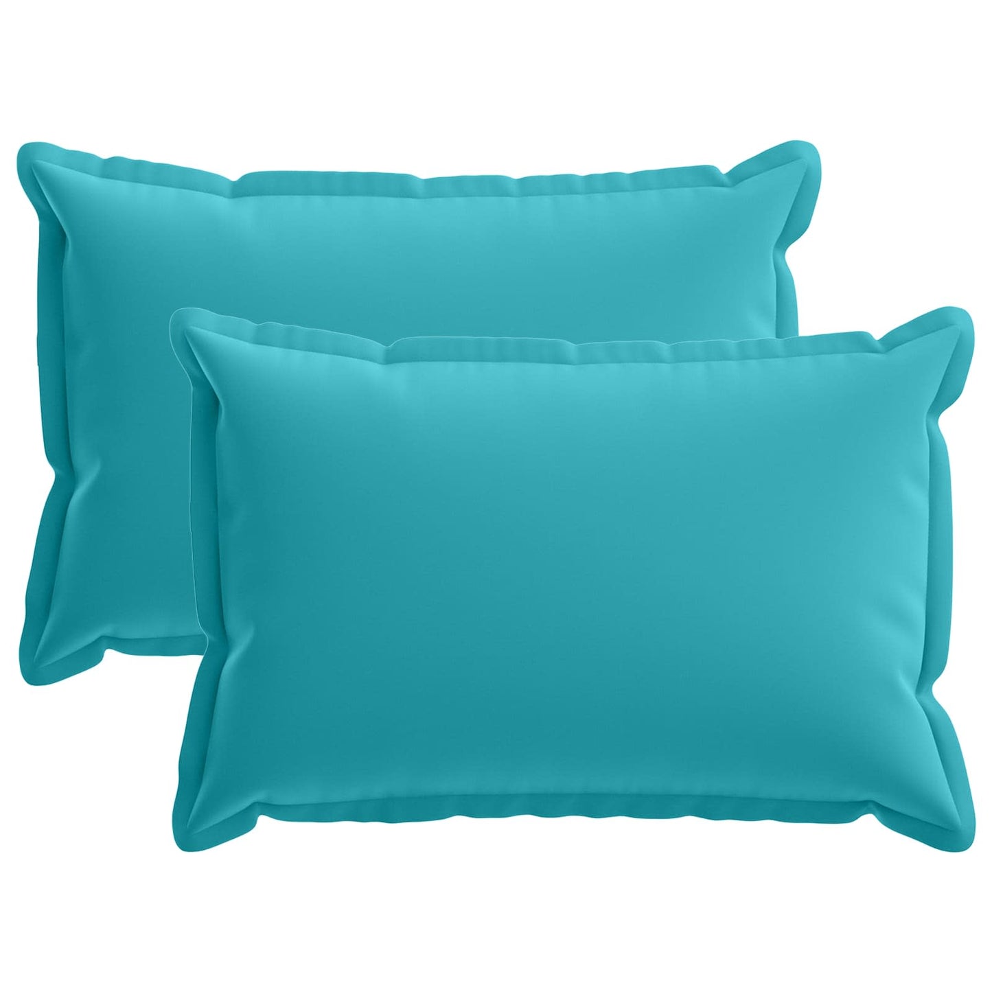 Pudebetræk 2 stk. HOUTEN Turkis 50 x 75 cm Polyester
