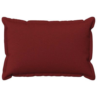 Pudebetræk 2 pcs HOUTEN Vinrød 50 x 80 cm Faux Linned