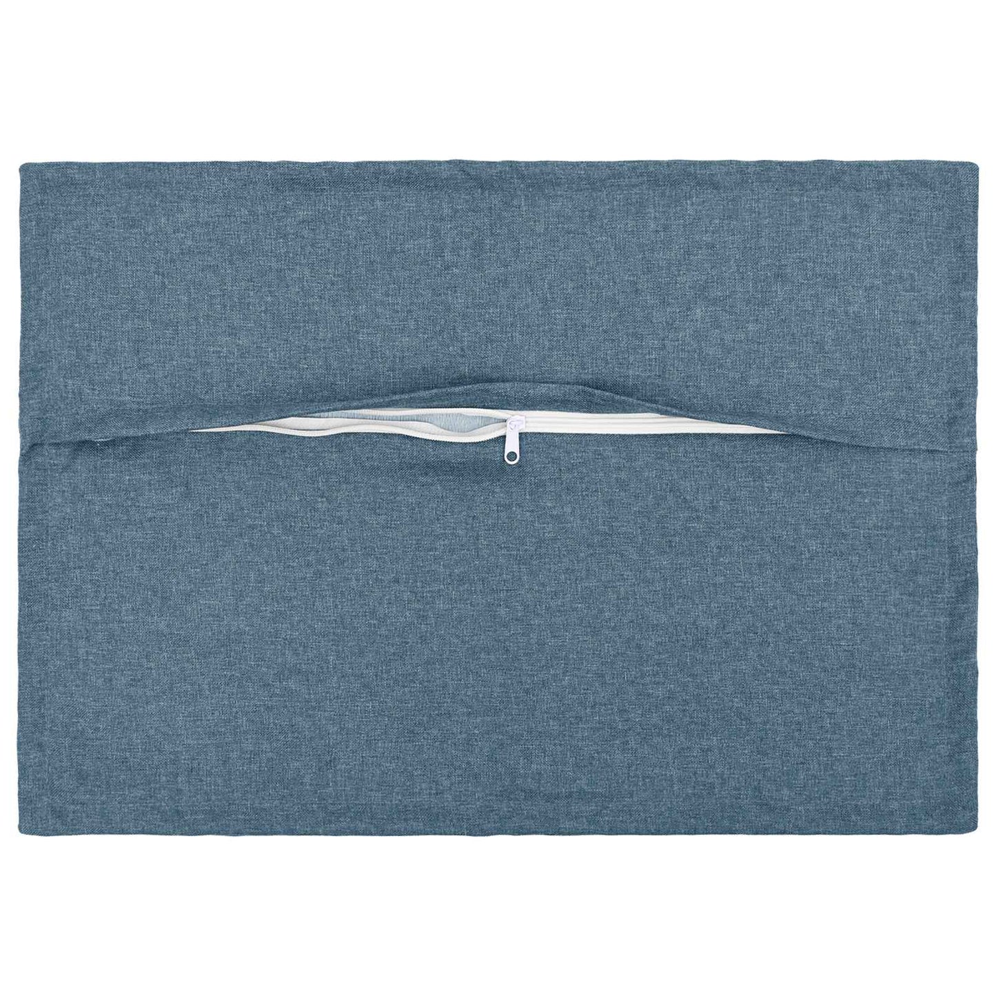 Pudebetræk 6 pcs HOUTEN Jeans blå 50 x 80 cm Faux Linned
