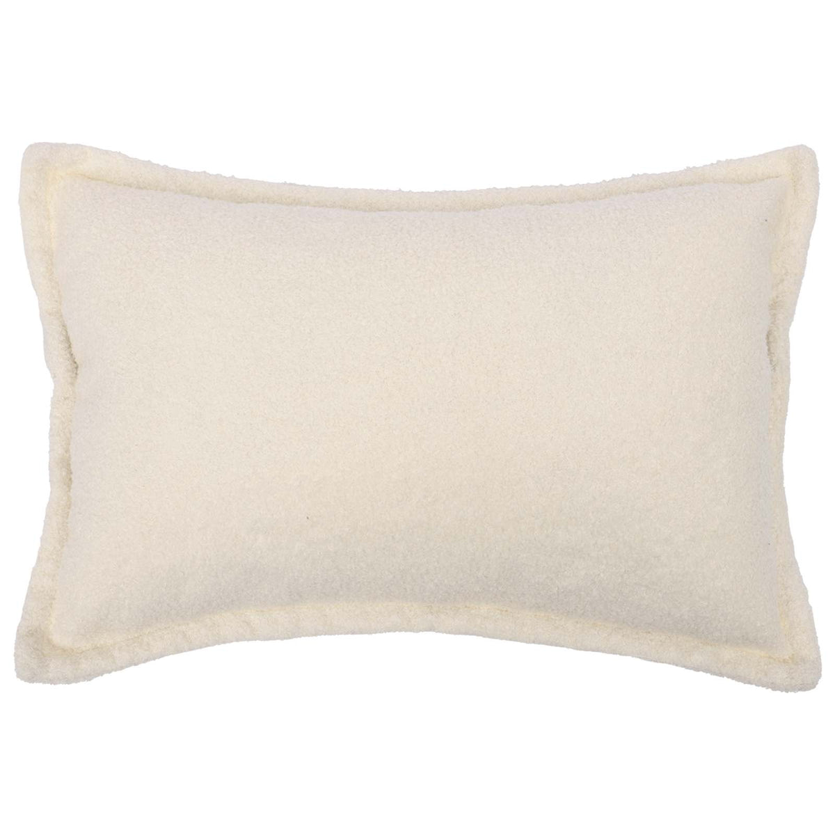 Pudebetræk 2 pcs HOUTEN Cremefarvet 50 x 80 cm Bouclé