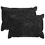 Pudebetræk 2 stk. HOUTEN Antracit 50 x 80 cm Chenille Stof