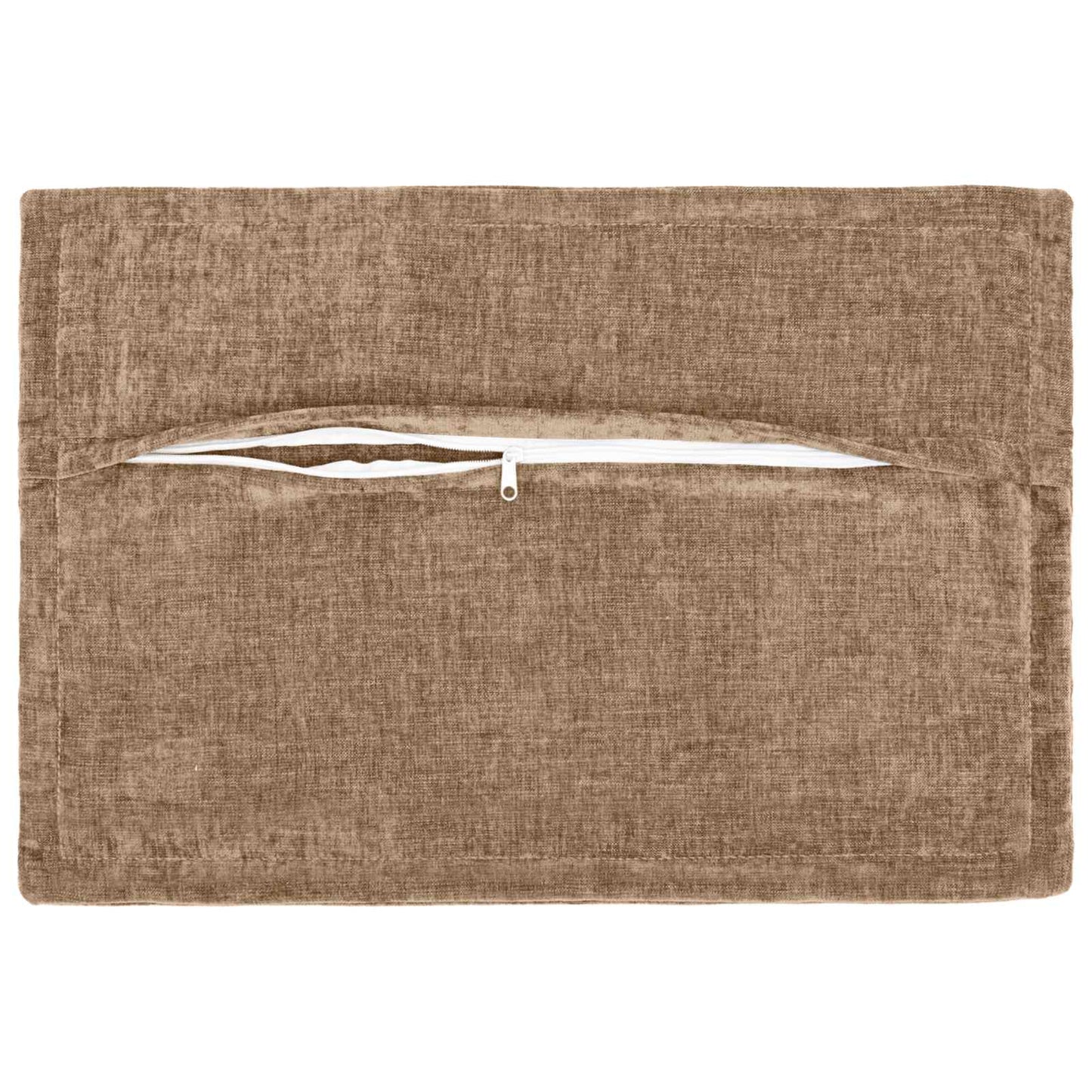 Pudebetræk 6 stk. HOUTEN Brun 50 x 80 cm Chenille Stof