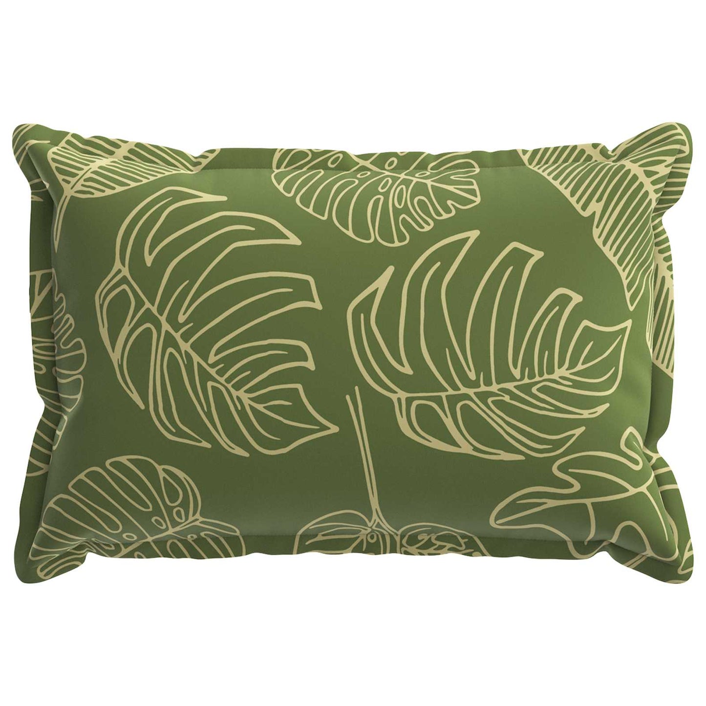 Pudebetræk 2 stk. HOUTEN Bladdesign 50 x 80 cm Polyester