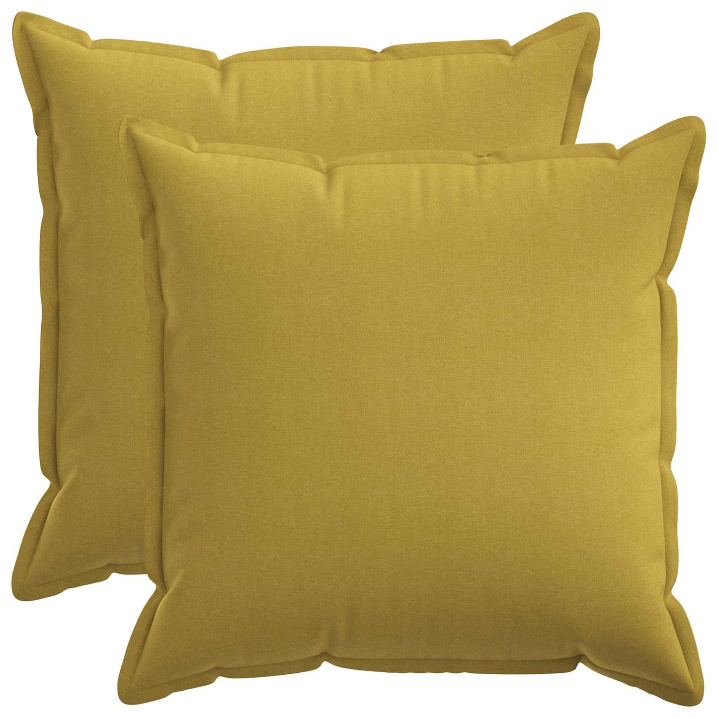 Pudebetræk 2 pcs HOUTEN Lys grøn 55 x 55 cm Faux Linned