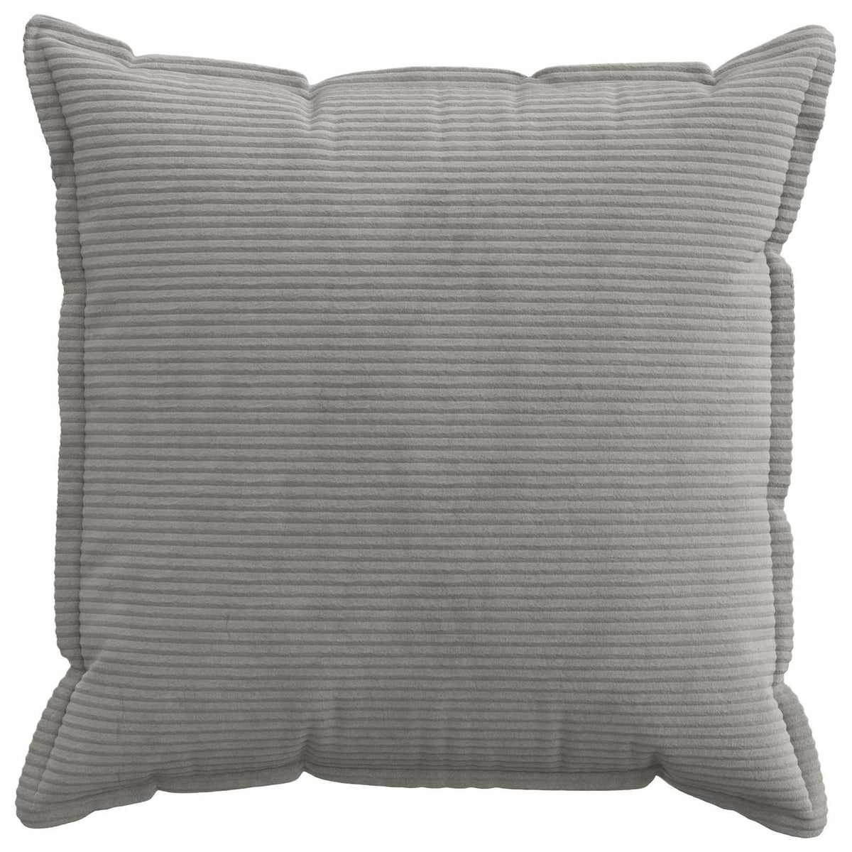 Pudebetræk 2 stk. HOUTEN Lysegrå 55 x 55 cm cordfløjl