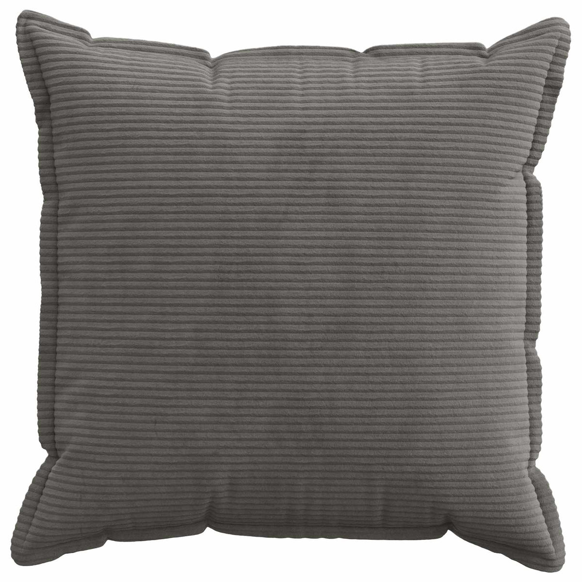 Pudebetræk 2 stk. HOUTEN Mørkegrå 55 x 55 cm cordfløjl