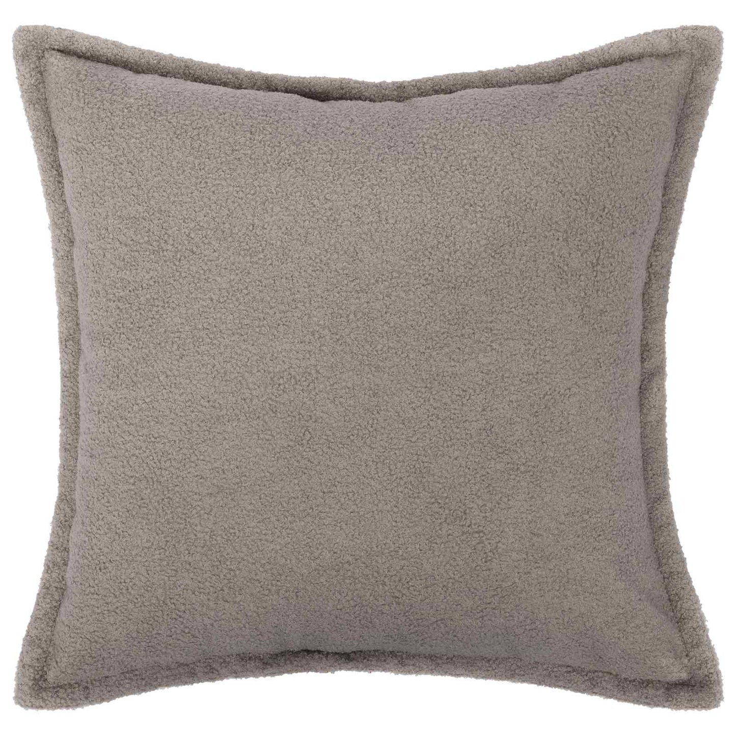 Pudebetræk 2 pcs HOUTEN Lysegrå 55 x 55 cm Bouclé