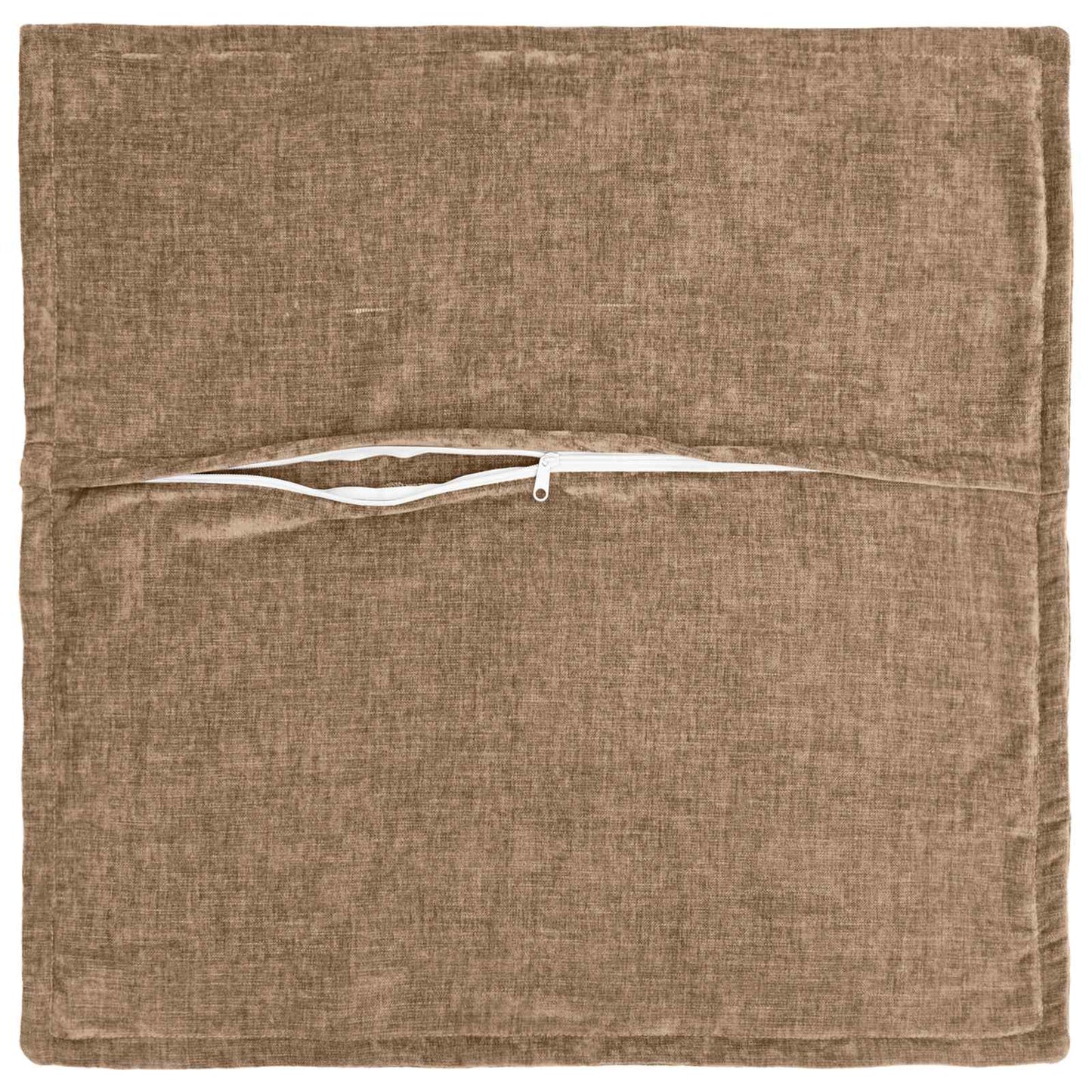 Pudebetræk 6 stk. HOUTEN Brun 55 x 55 cm Chenille Stof