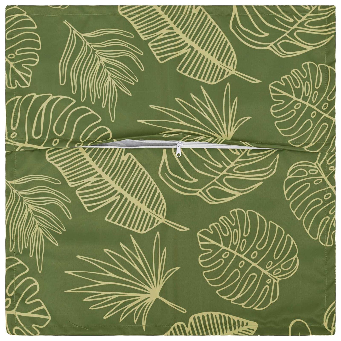 Pudebetræk 6 stk. HOUTEN Bladdesign 55 x 55 cm Polyester