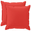 Pudebetræk 2 stk. HOUTEN Rød 55 x 55 cm Polyester