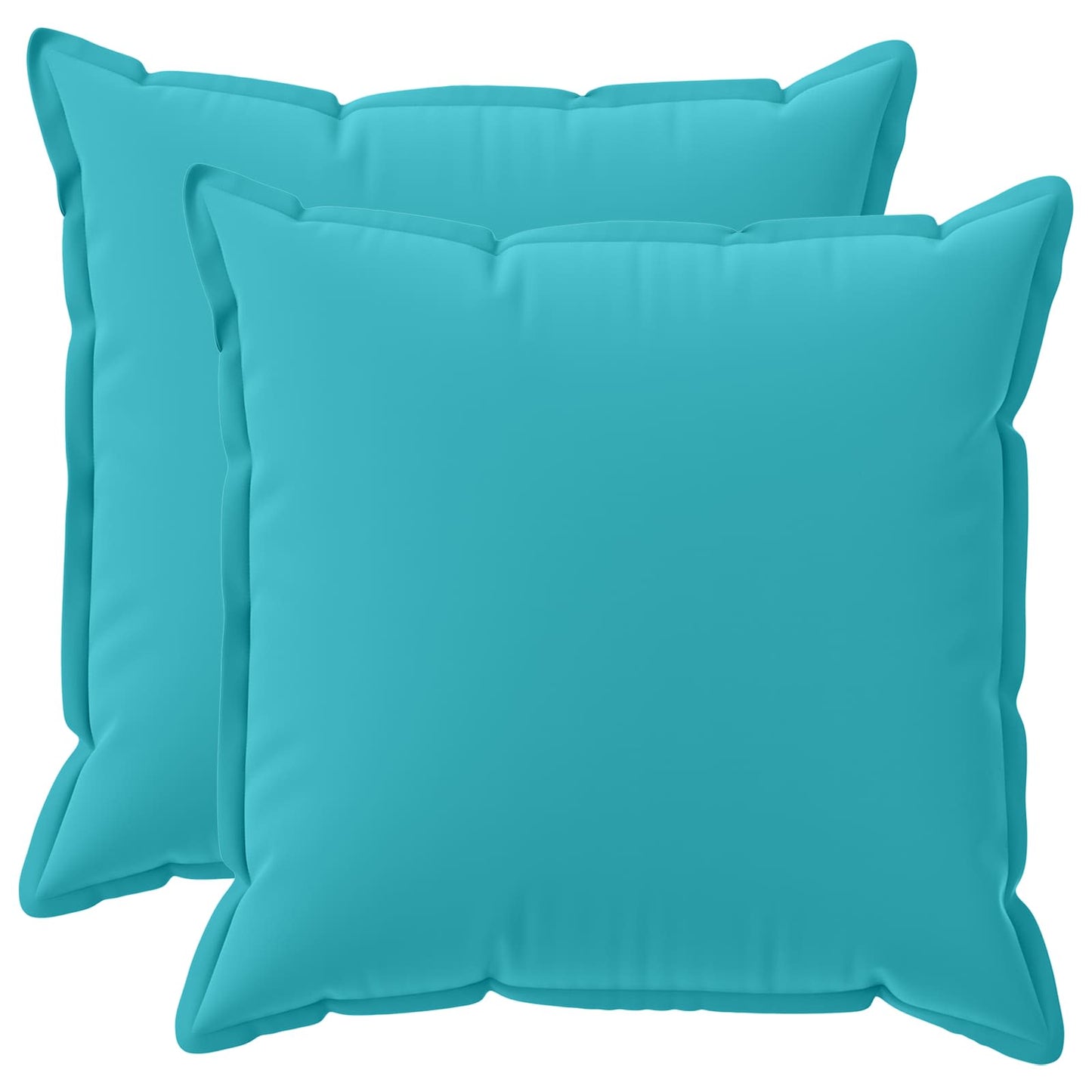 Pudebetræk 2 stk. HOUTEN Turkis 55 x 55 cm Polyester