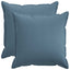 Pudebetræk 2 pcs HOUTEN Jeans blå 60 x 60 cm Faux Linned