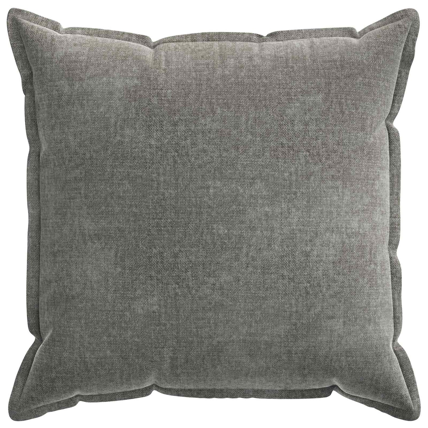 Pudebetræk 2 stk. HOUTEN Mørkegrå 60 x 60 cm Chenille Stof