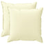 Pudebetræk 2 stk. HOUTEN Cremefarvet 60 x 60 cm Polyester