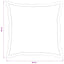 Pudebetræk 2 stk. HOUTEN Bladdesign 60 x 60 cm Polyester
