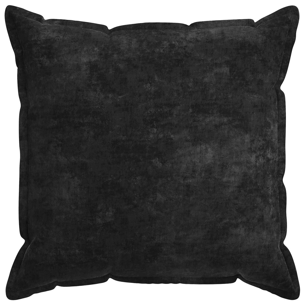 Pudebetræk 2 stk. HOUTEN Antracit 65 x 65 cm Chenille Stof