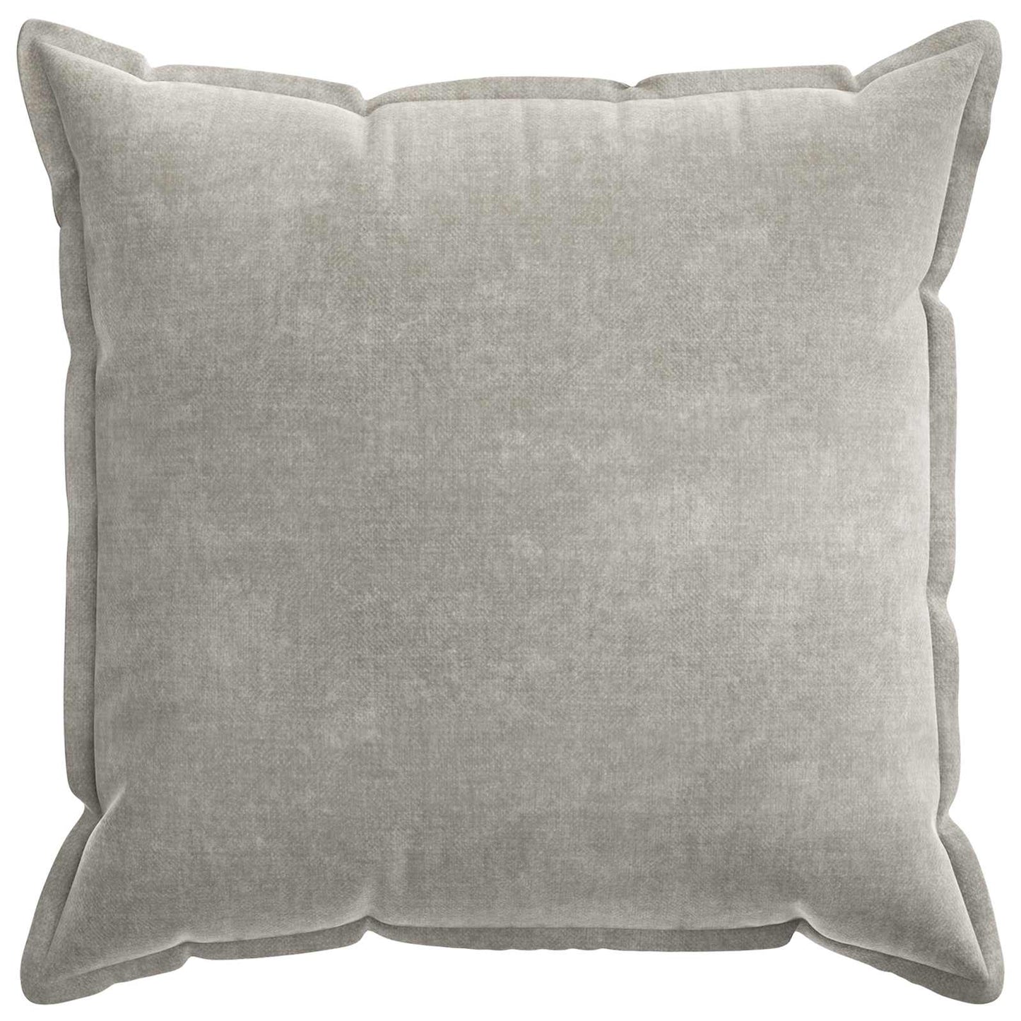 Pudebetræk 6 stk. HOUTEN Lysegrå 65 x 65 cm Chenille Stof