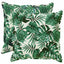 Pudebetræk 2 stk. HOUTEN Bladmønster 65 x 65 cm Polyester