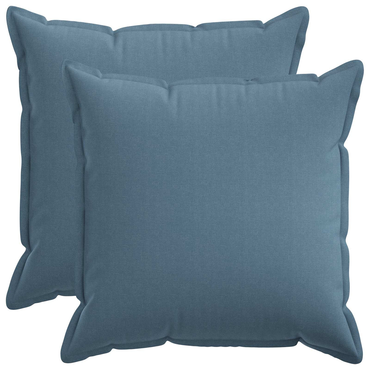 Pudebetræk 2 pcs HOUTEN Jeans blå 70 x 70 cm Faux Linned