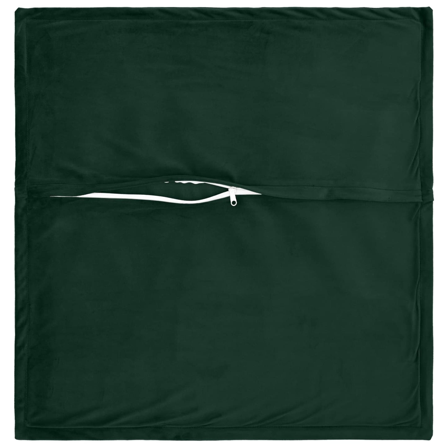 Pudebetræk 2 pcs HOUTEN Mørkegrøn 70 x 70 cm Fløjl